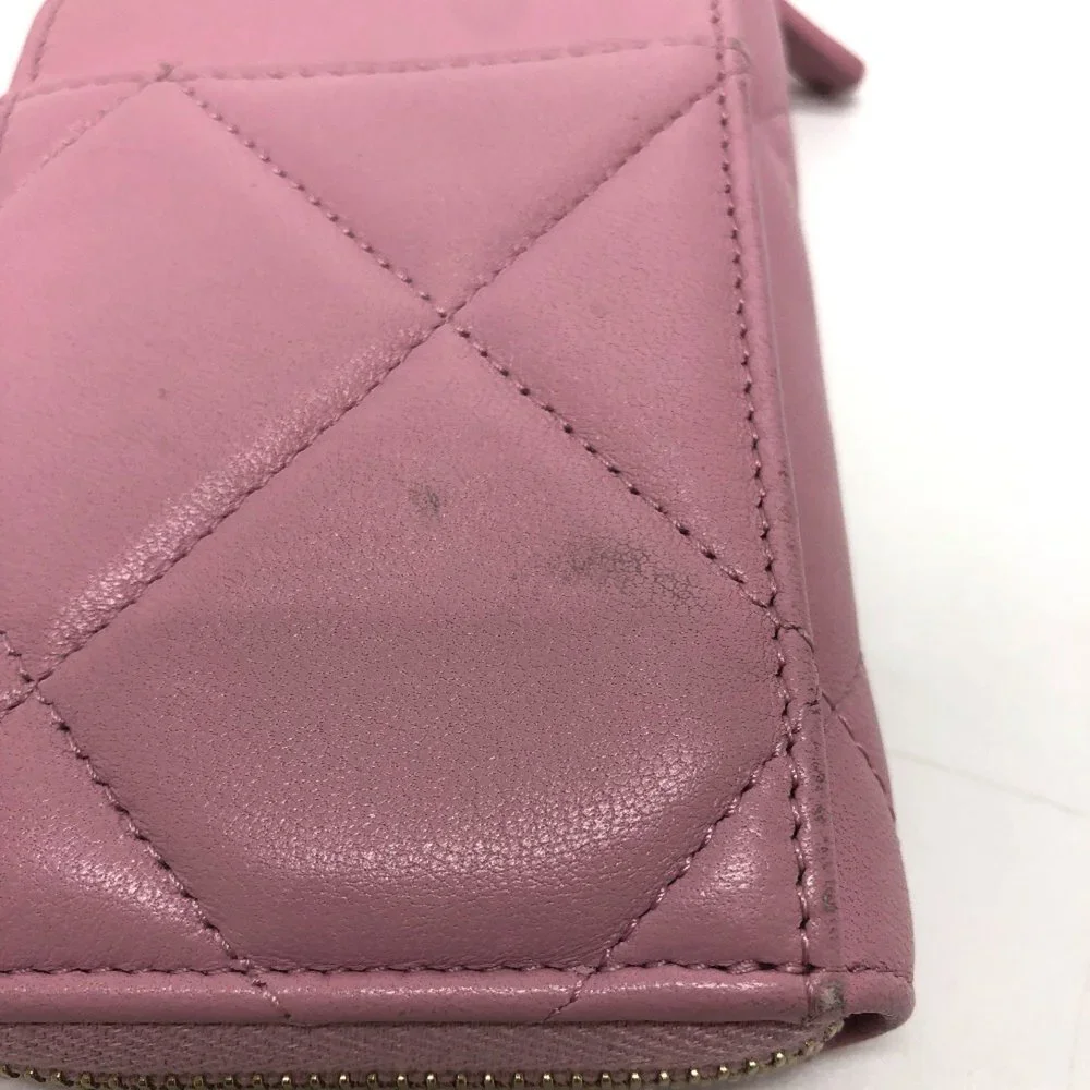 CHANEL Authentic Pink Wallet